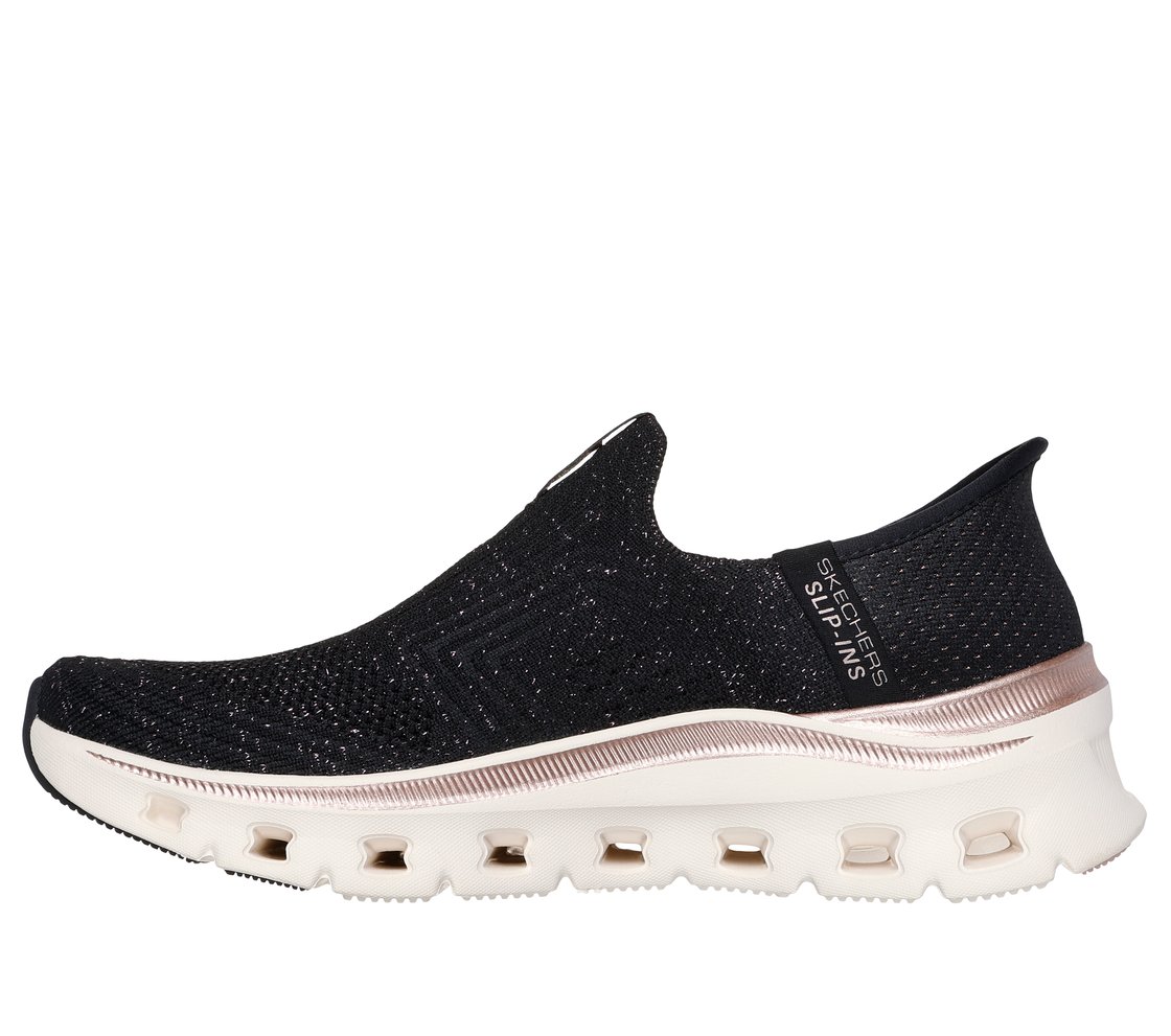 GLIDE - STEP PRO - NIGHT GLEAM, BLACK/ROSE GOLD Footwear Left View