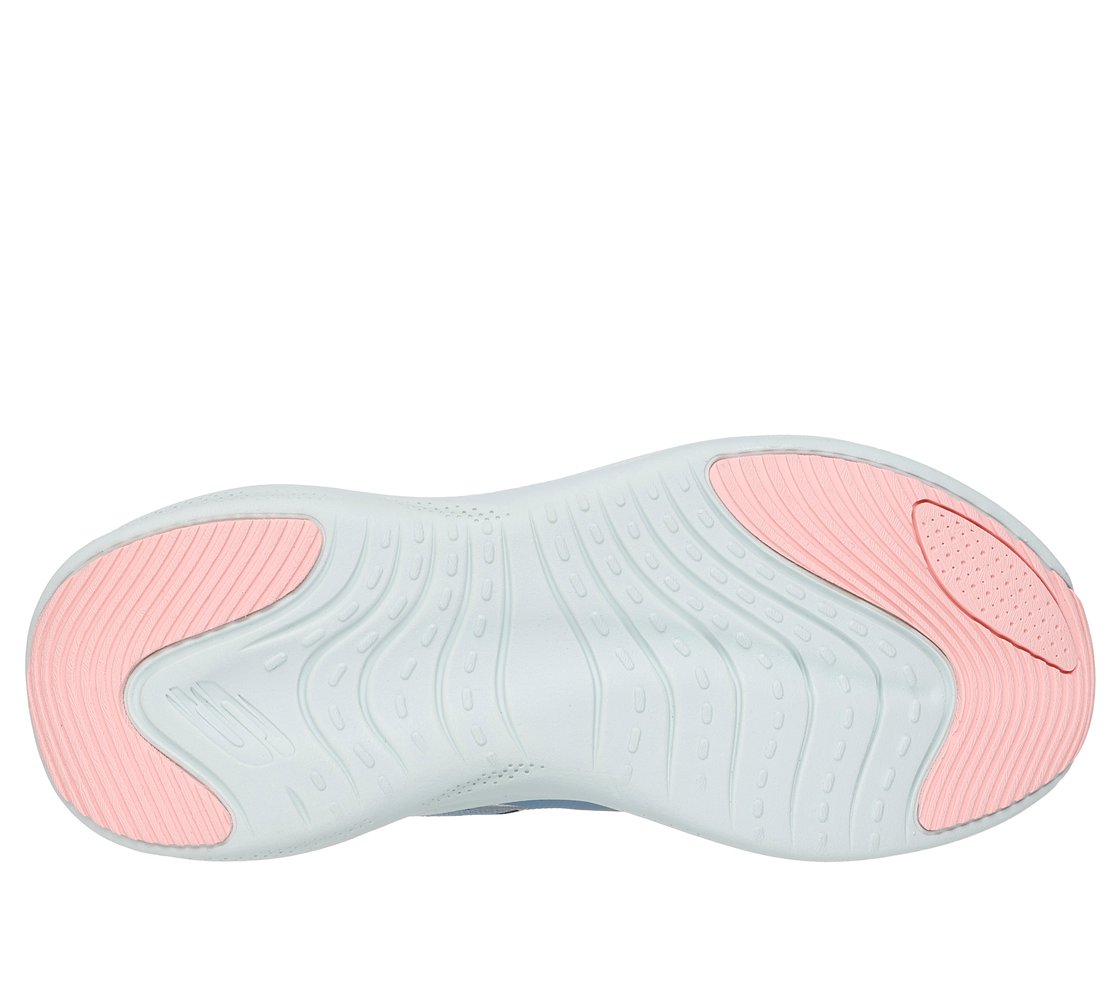 SKECH CLOUD - PLUSH HORIZON, SLATE Footwear Bottom View