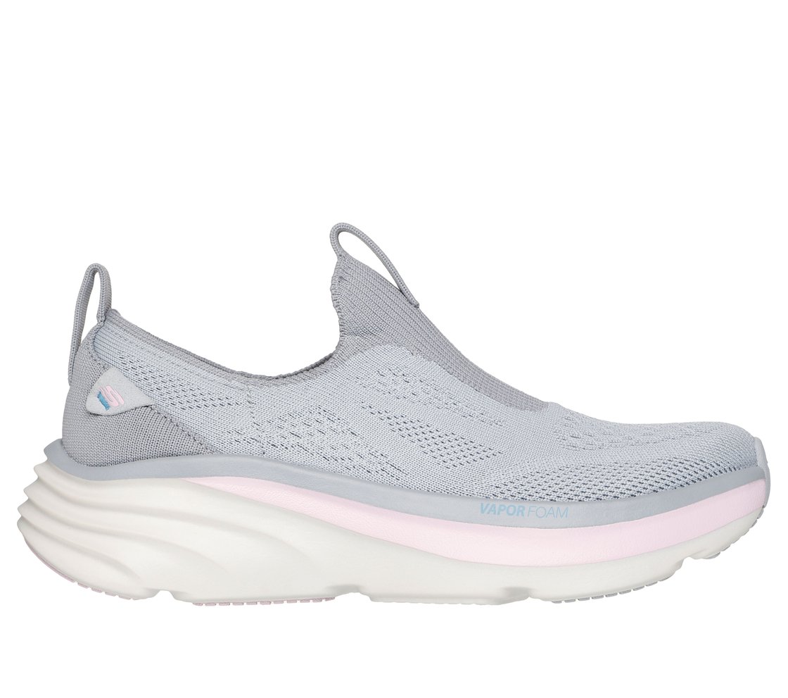 D'LUX VAPOR-PURE STRIDE, GRAY/PINK Footwear Lateral View