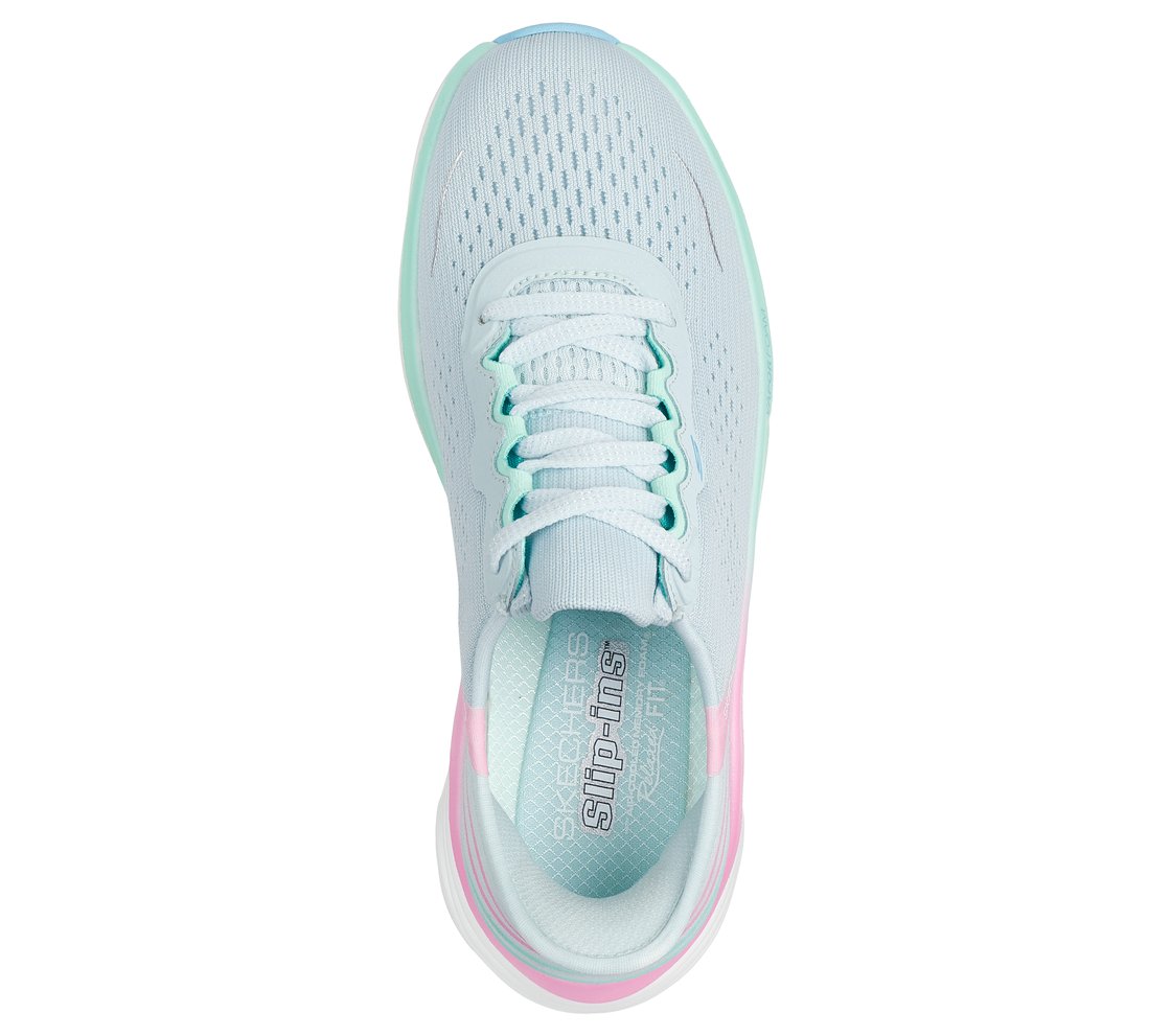 D'LUX VAPOR, MINT/MULTI Footwear Top View