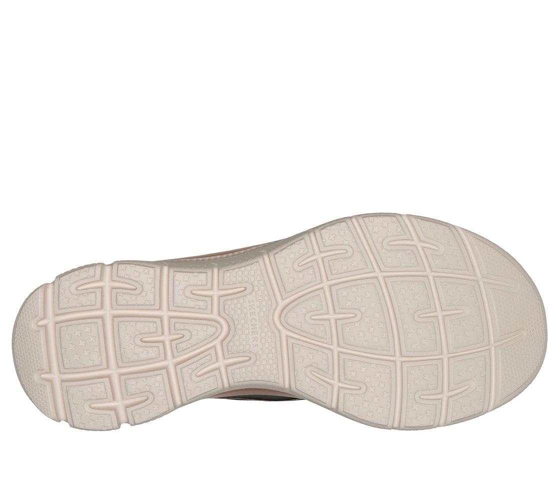 SUMMITS PLUS - SOFT LUSTER, BLACK/ROSE GOLD Footwear Bottom View