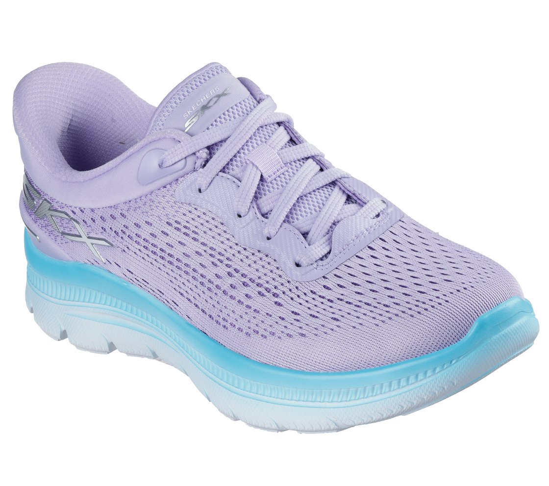 SUMMITS PLUS - LIGHT SPEED, PURPLE Footwear Right View