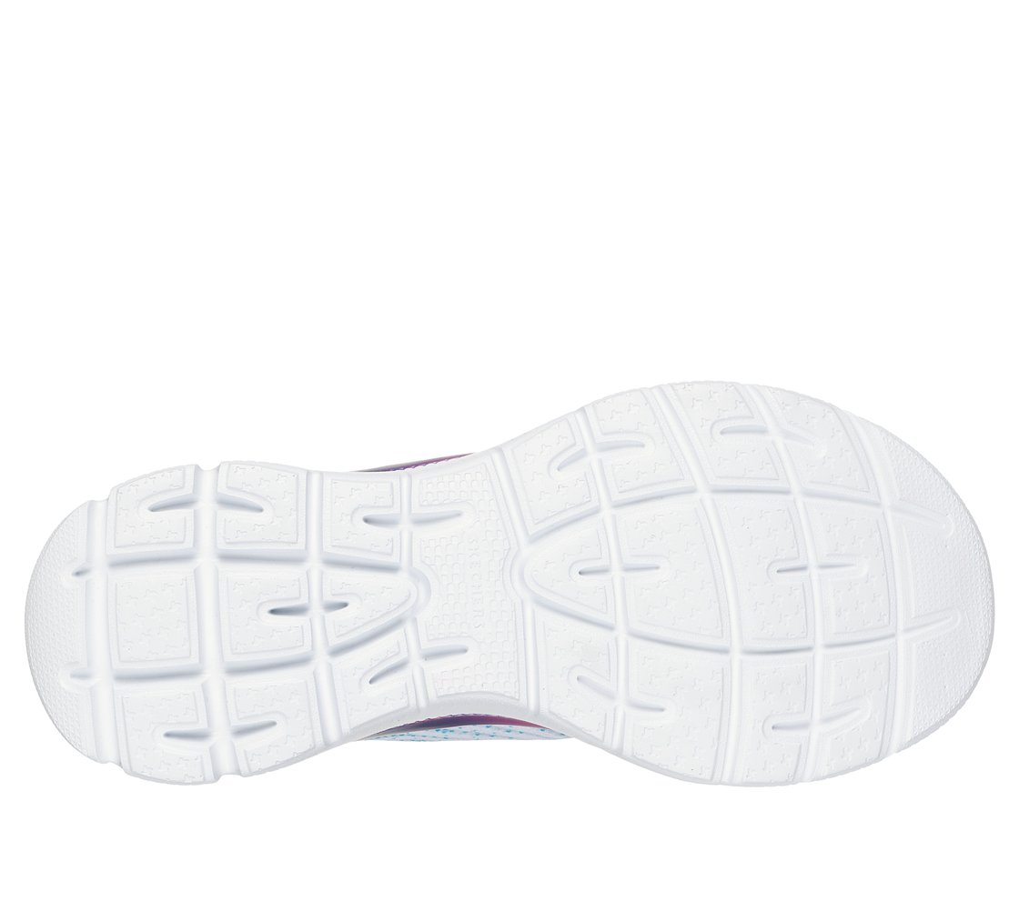 SUMMITS PLUS - BRIGHT BURST, WHITE/MULTI Footwear Bottom View