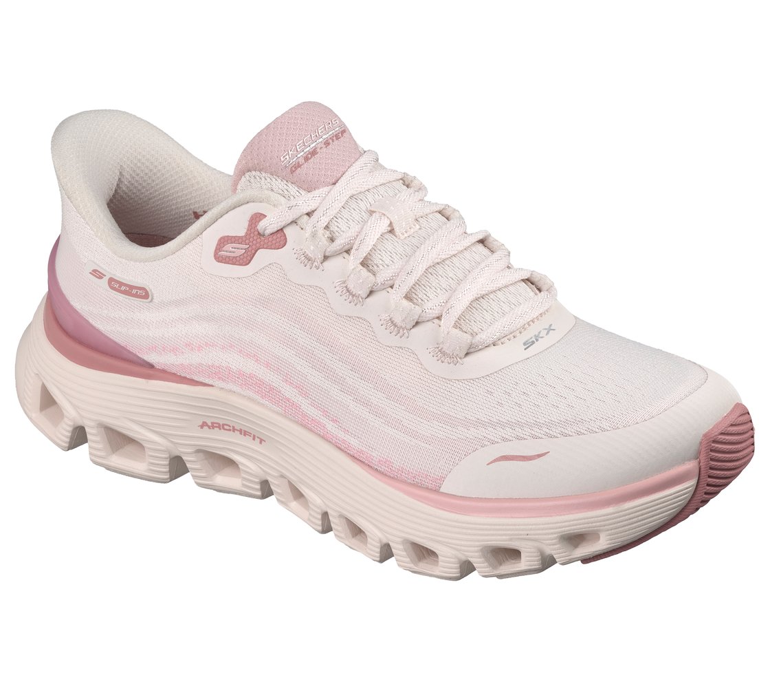 ARCH FIT GLIDE - STEP WAVE, NATURAL/PINK