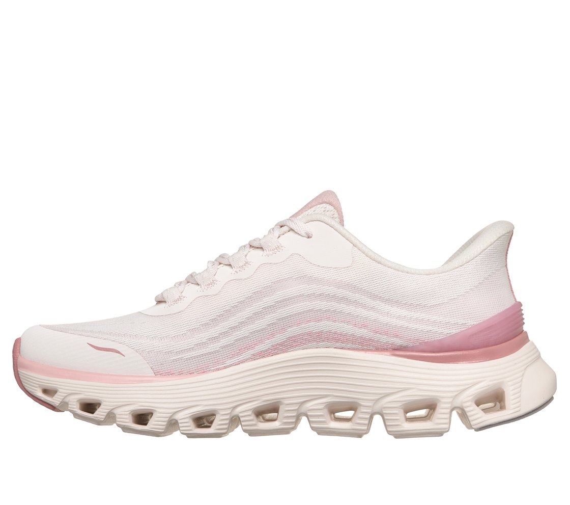 ARCH FIT GLIDE - STEP WAVE, NATURAL/PINK Footwear Left View