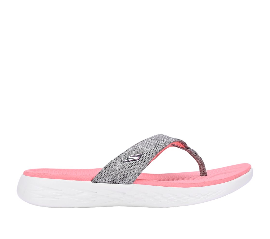 ON-THE-GO 600 - PREFERRED, GRAY LIGHT PINK Footwear Lateral View
