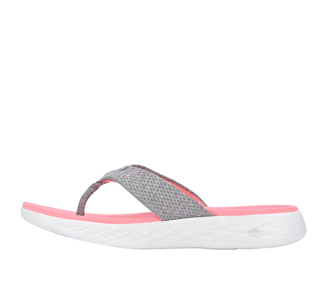 ON-THE-GO 600 - PREFERRED, GRAY LIGHT PINK Footwear Left View