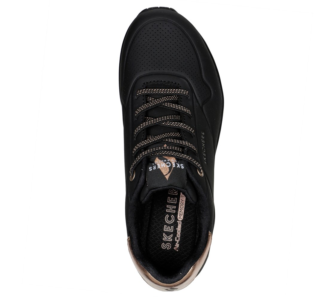 UNO - SHIMMER AWAY, BBLACK Footwear Top View