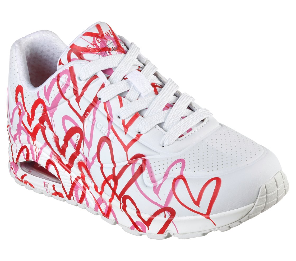 ♡ 白 Buy Skechers UNO - SPREAD THE LOVE | Women