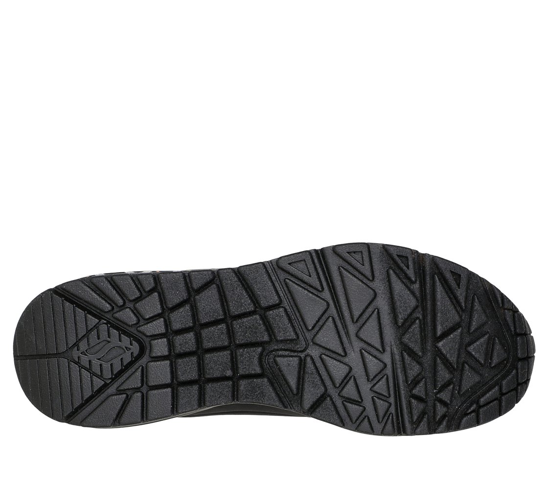 UNO - METALLIC LOVE, BLACK/GOLD Footwear Bottom View