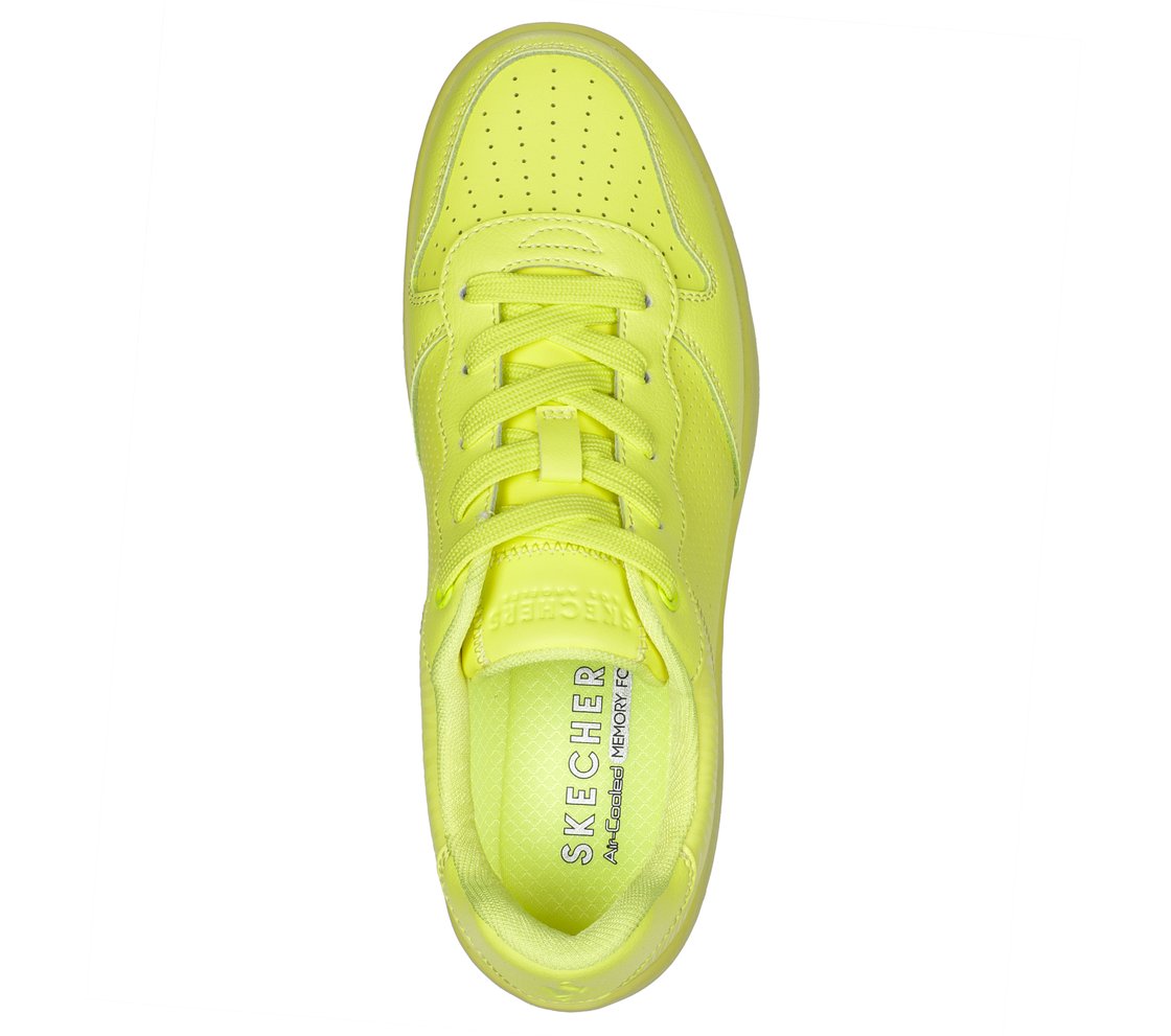 UPBEATS - BRIGHT COURT, NEON/YELLOW Footwear Top View