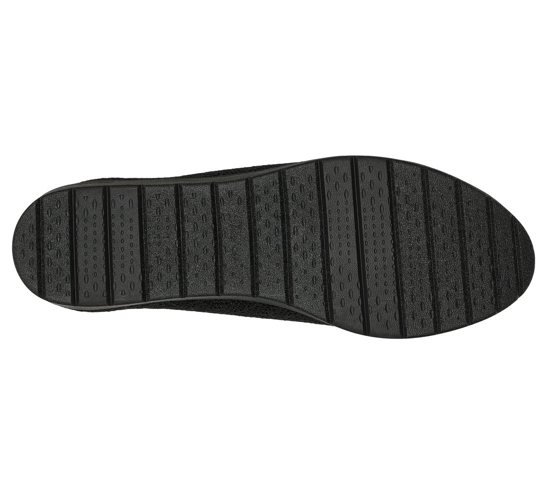 CLEO FLEX WEDGE - FLIPSIDE, BBLACK Footwear Bottom View