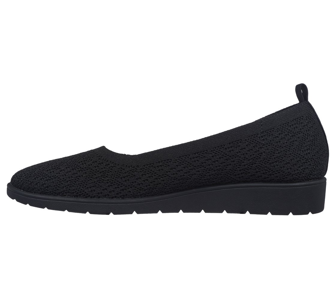 CLEO FLEX WEDGE - FLIPSIDE, BBLACK Footwear Left View