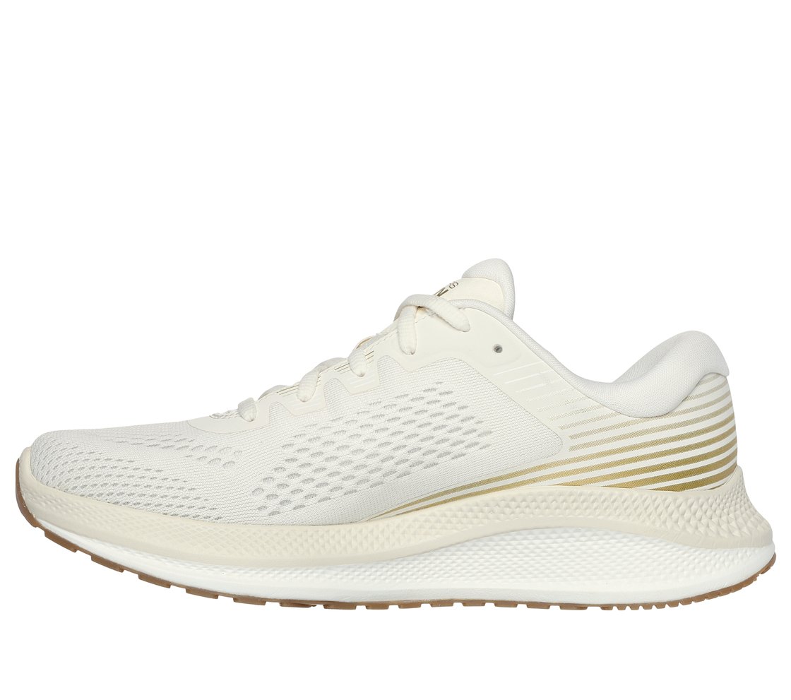 GO RUN PERSISTENCE, OFF WHITE Footwear Left View