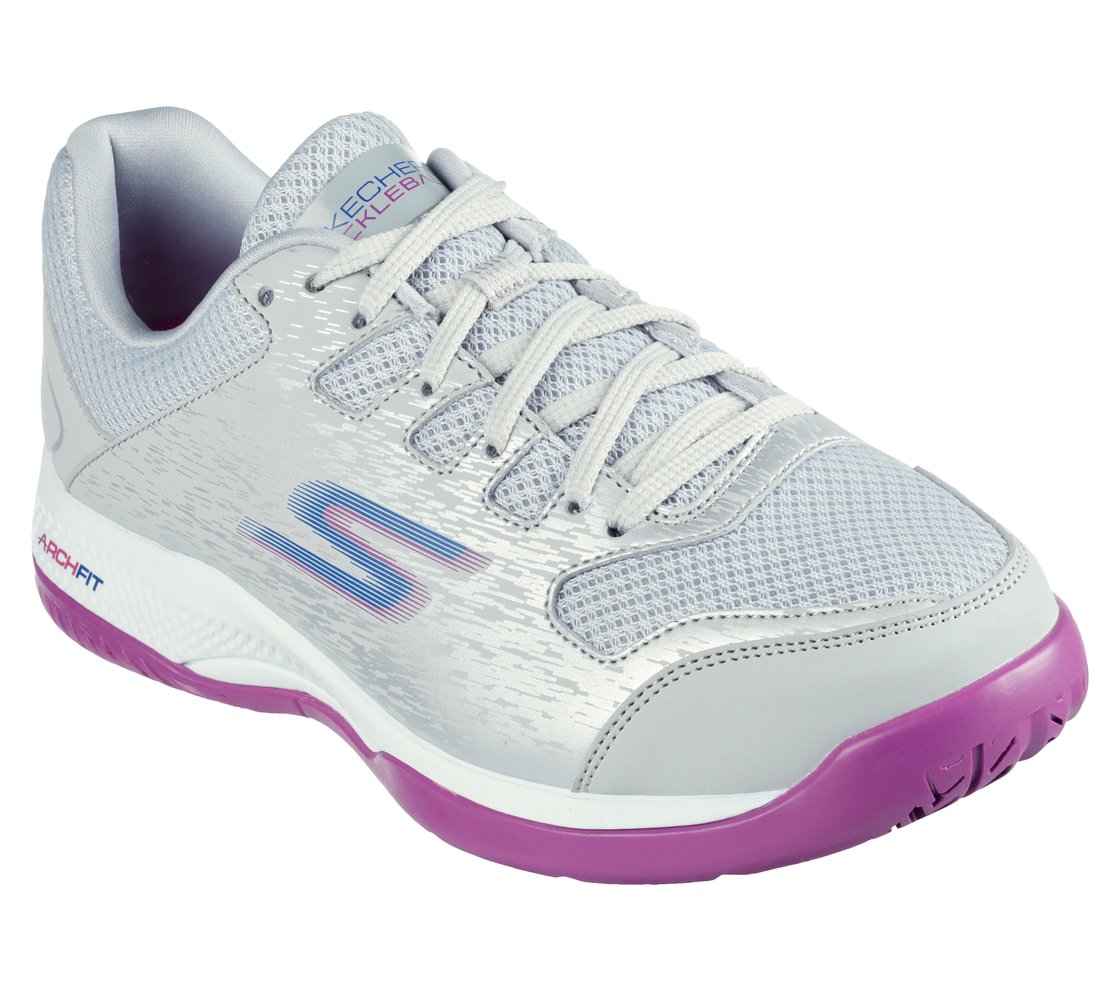 SKECHERS VIPER COURT- PICKLEBALL, GREY Footwear Right View