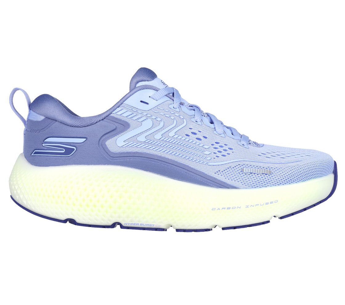 GO RUN MAX ROAD 6, LLIGHT BLUE Footwear Lateral View