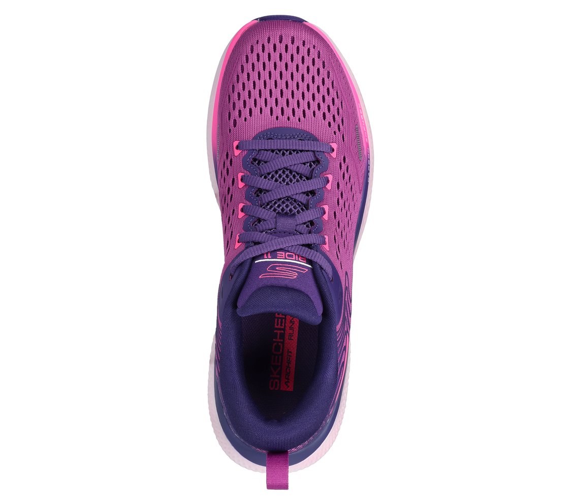 GO RUN RIDE 11, PURPLE Footwear Top View