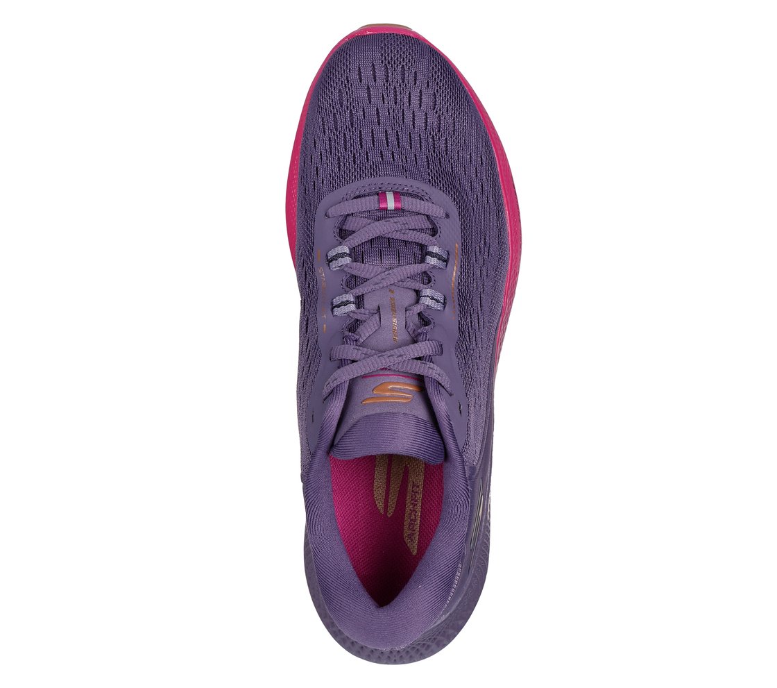 GO RUN PERSISTENCE 2, PURPLE Footwear Top View