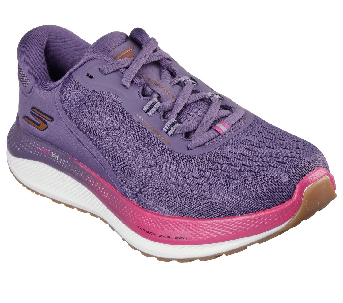GO RUN PERSISTENCE 2, PURPLE Footwear Right View
