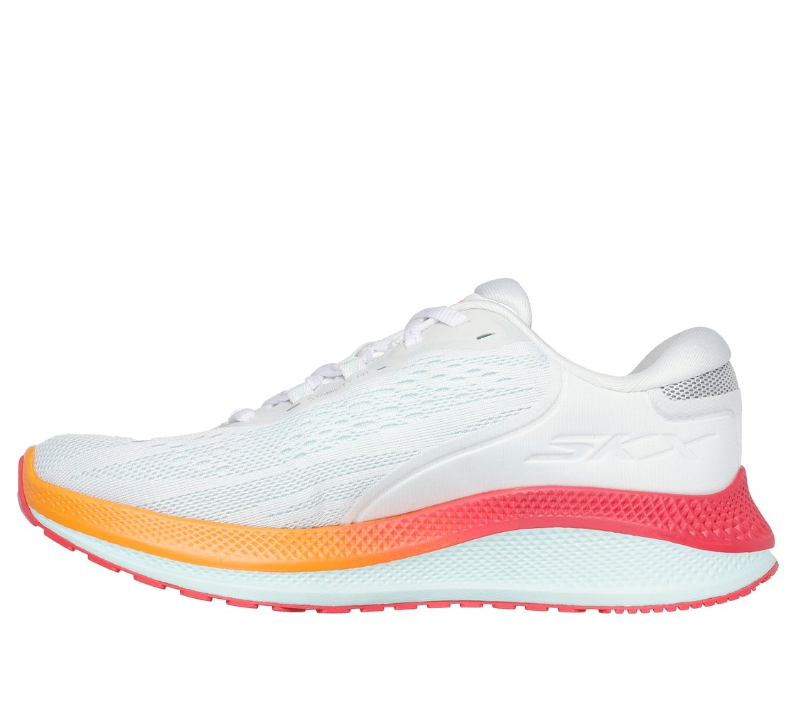 GO RUN PERSISTENCE 2, WHITE/MULTI Footwear Left View