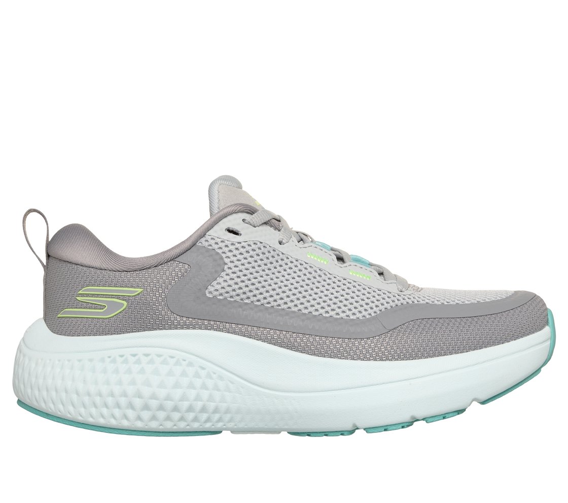 GO RUN SUPERSONIC MAX, LIGHT GRAY/TURQUOISE