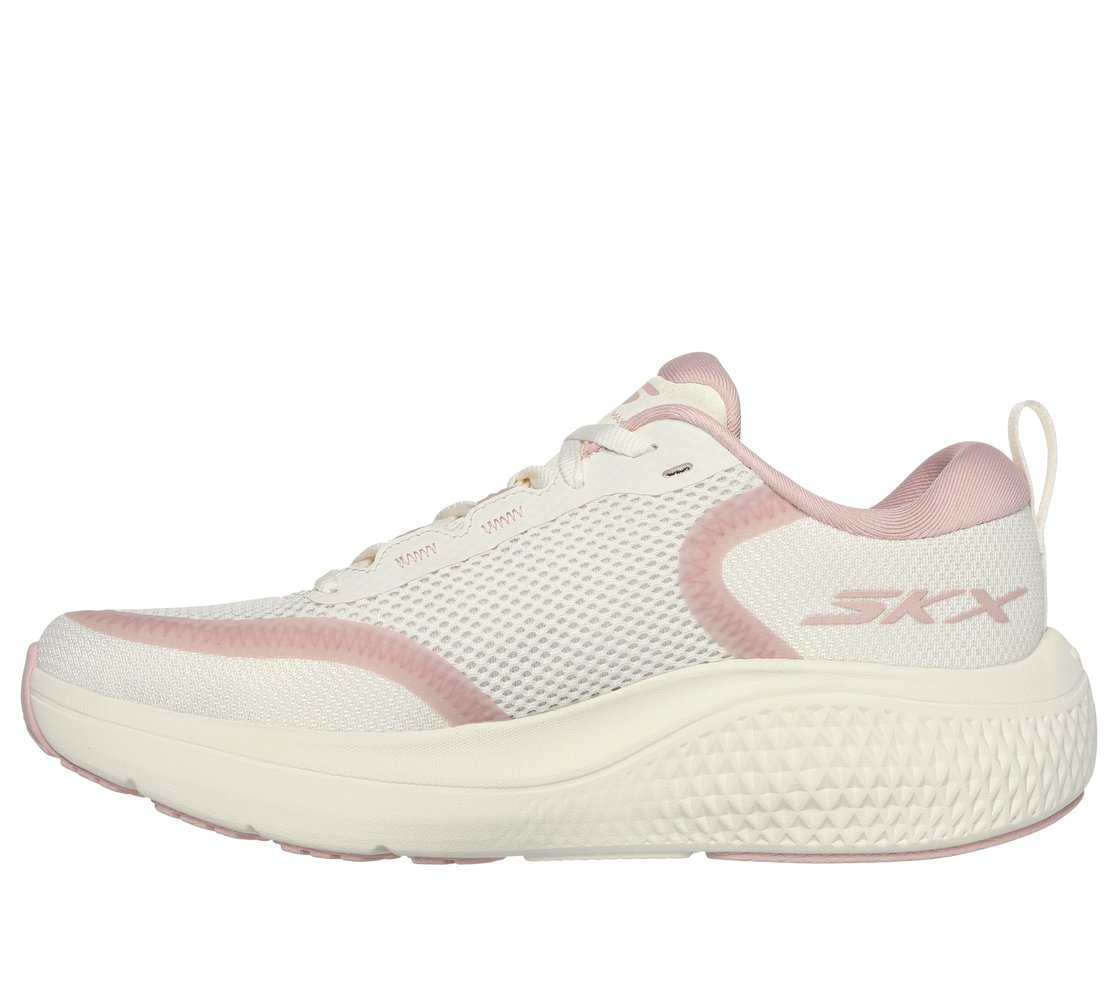 GO RUN SUPERSONIC MAX, NATURAL/PINK Footwear Left View