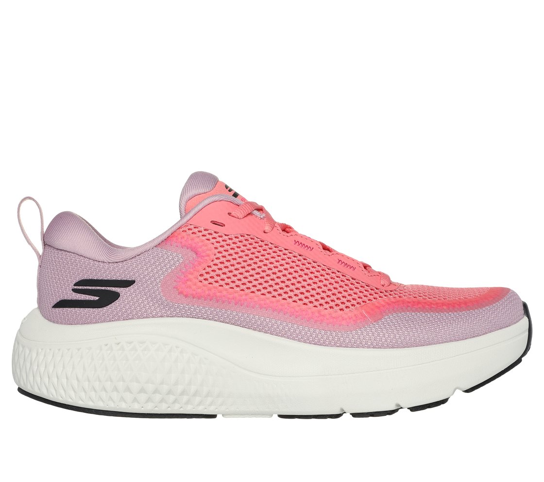 GO RUN SUPERSONIC MAX, PPINK Footwear Lateral View