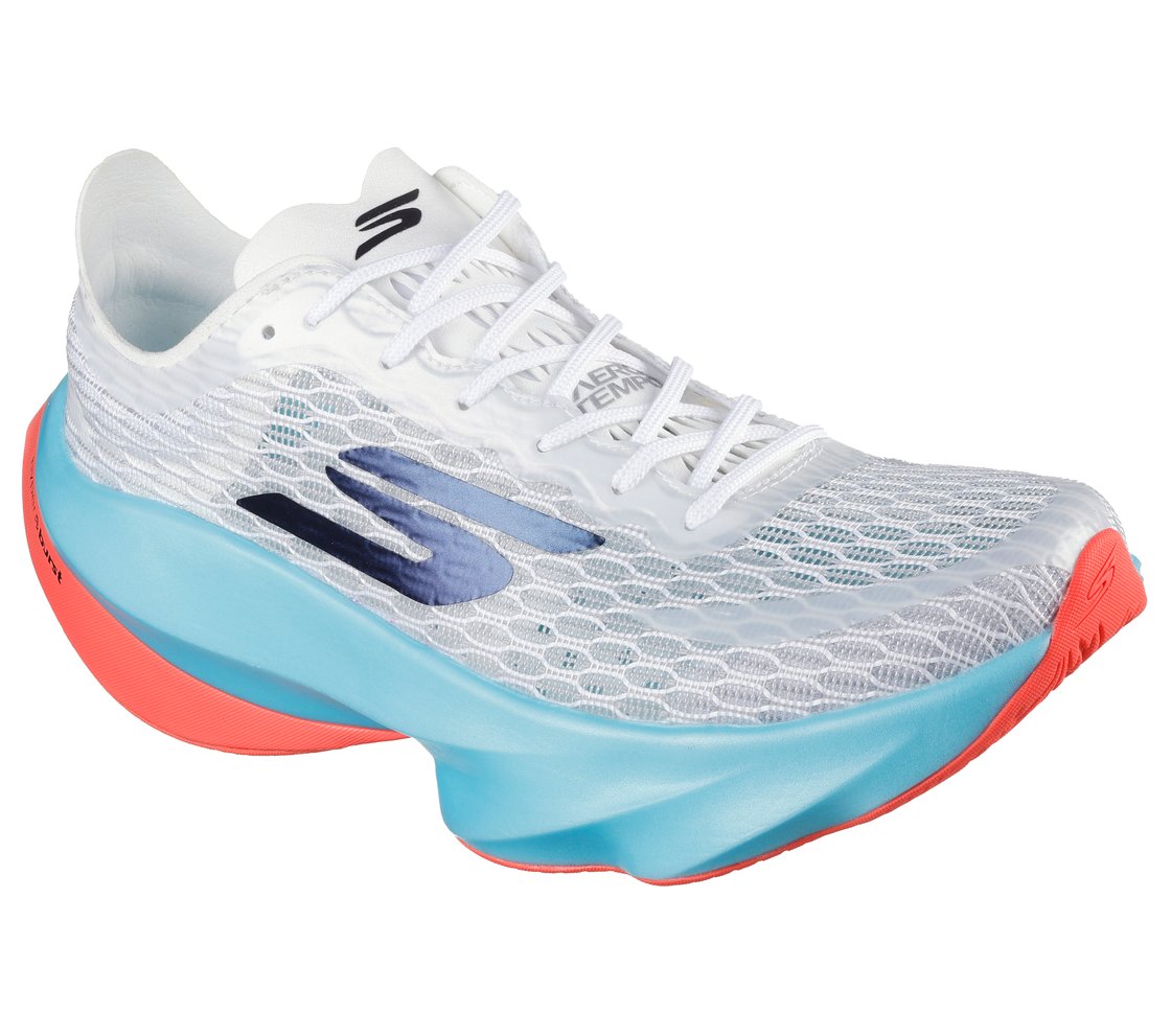 SKX AERO TEMPO, WHITE/TURQUOISE Footwear Right View
