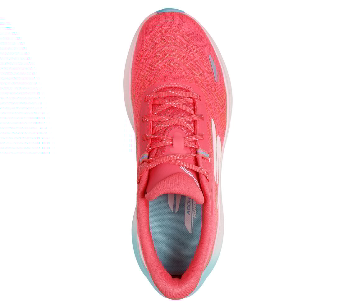 SKECHERS AERO SPARK, CORAL Footwear Top View