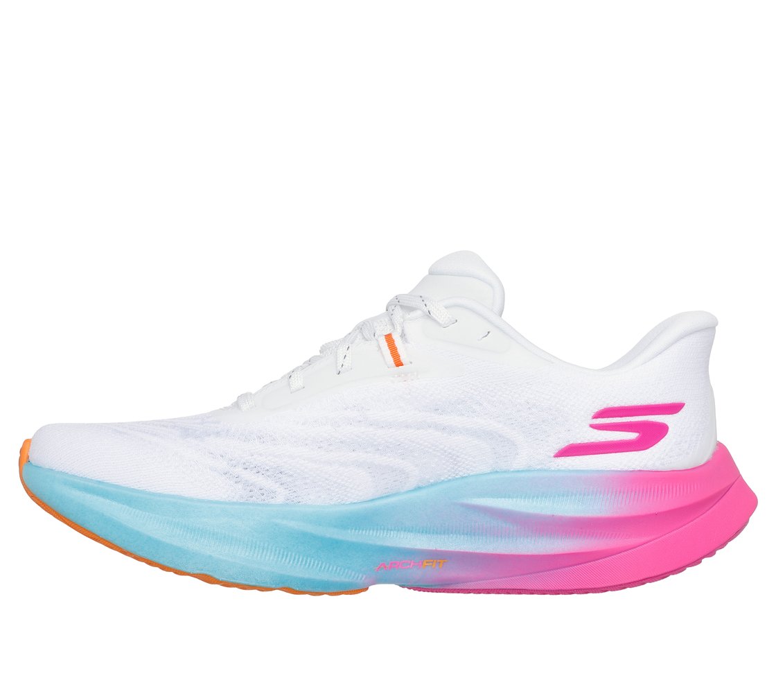 SKECHERS AERO SPARK, WHITE/MULTI Footwear Left View