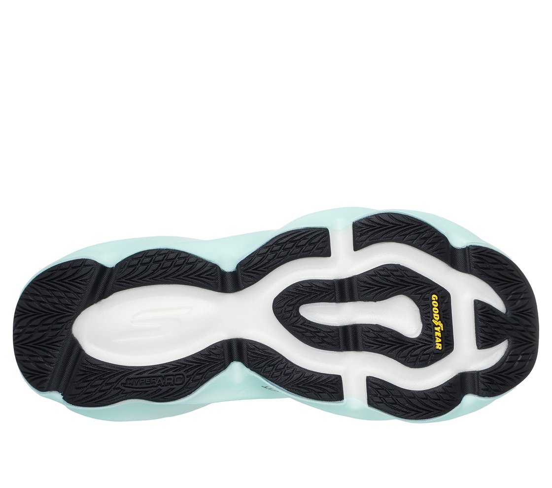 SKX AERO BURST, BLACK/WHITE Footwear Bottom View