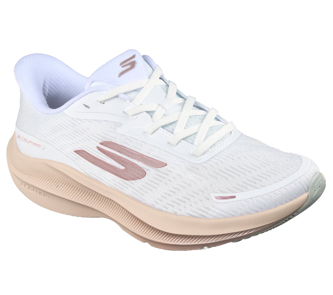 SKECHERS AERO PULSE, WHITE ROSE Footwear Right View