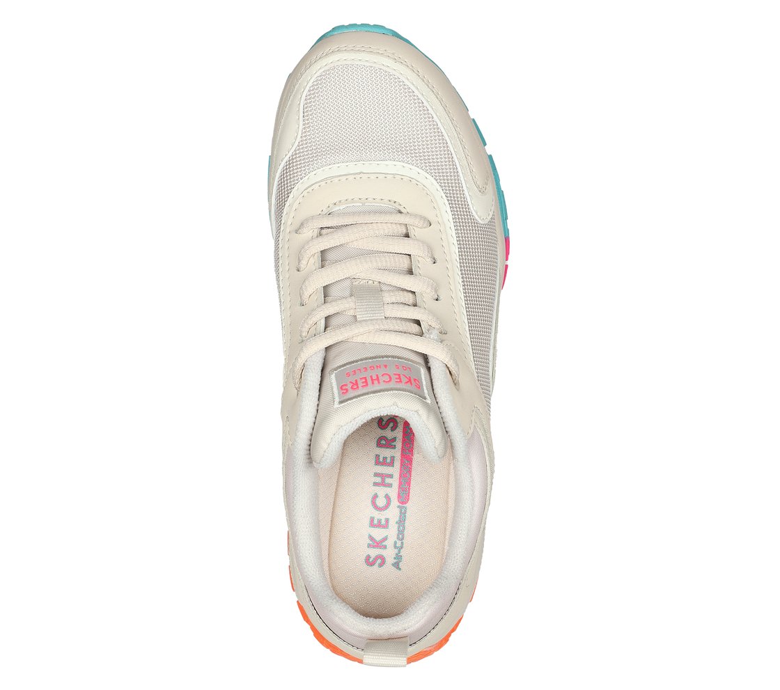 UNO TRAIL, OFF WHITE Footwear Top View