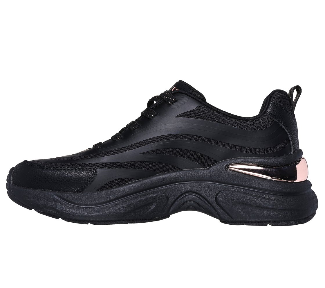 HAZEL - STEP N FLOW, BLACK Footwear Left View