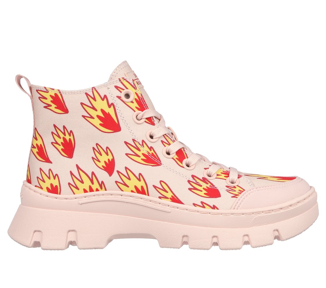 ROADIES SURGE - TINY FLAMES, PINK/MULTI Footwear Lateral View
