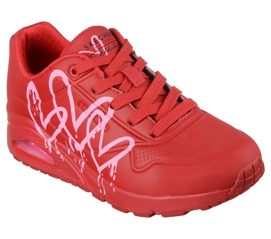 UNO, RED/PINK Footwear Right View