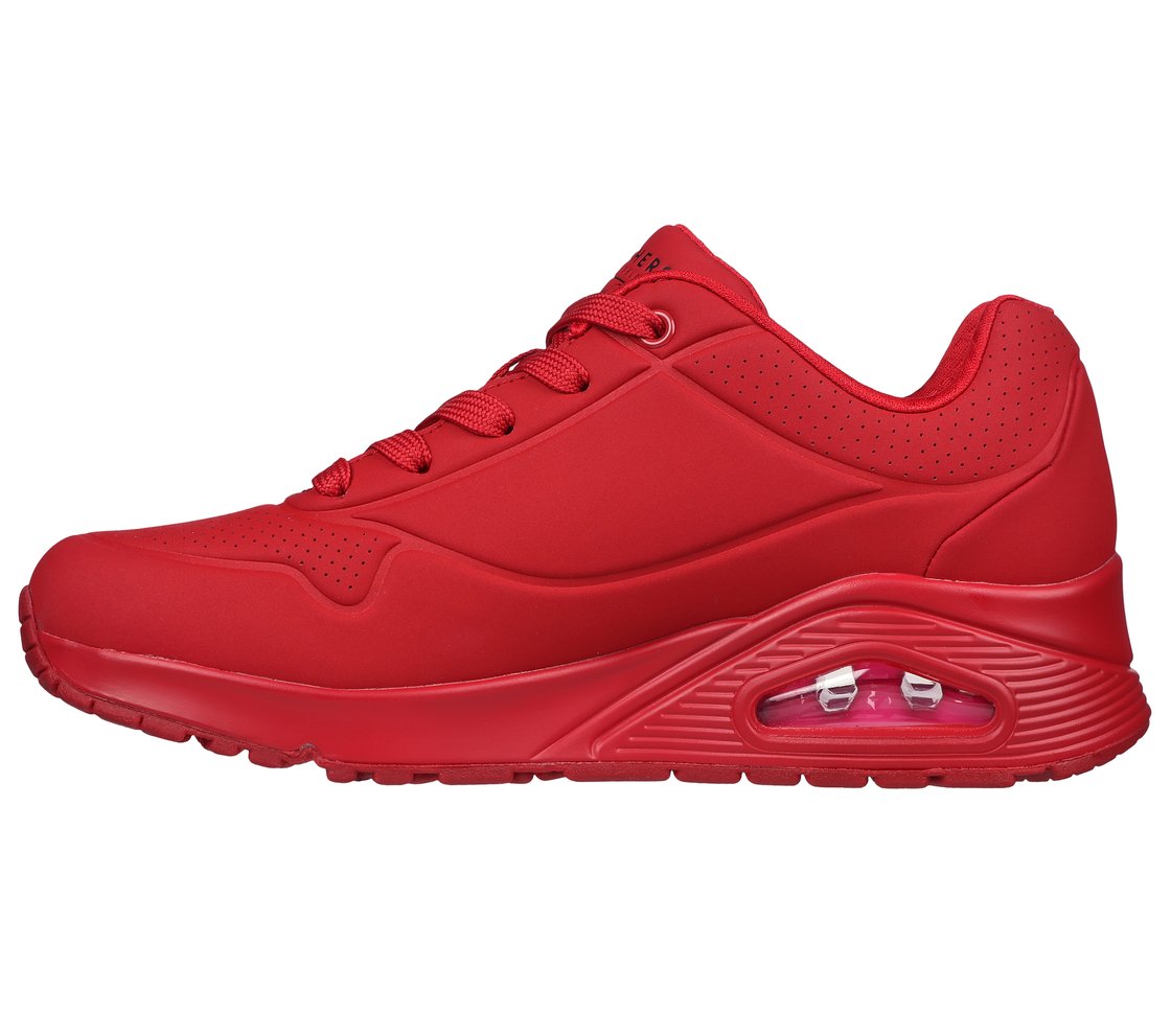 UNO, RED/PINK Footwear Left View