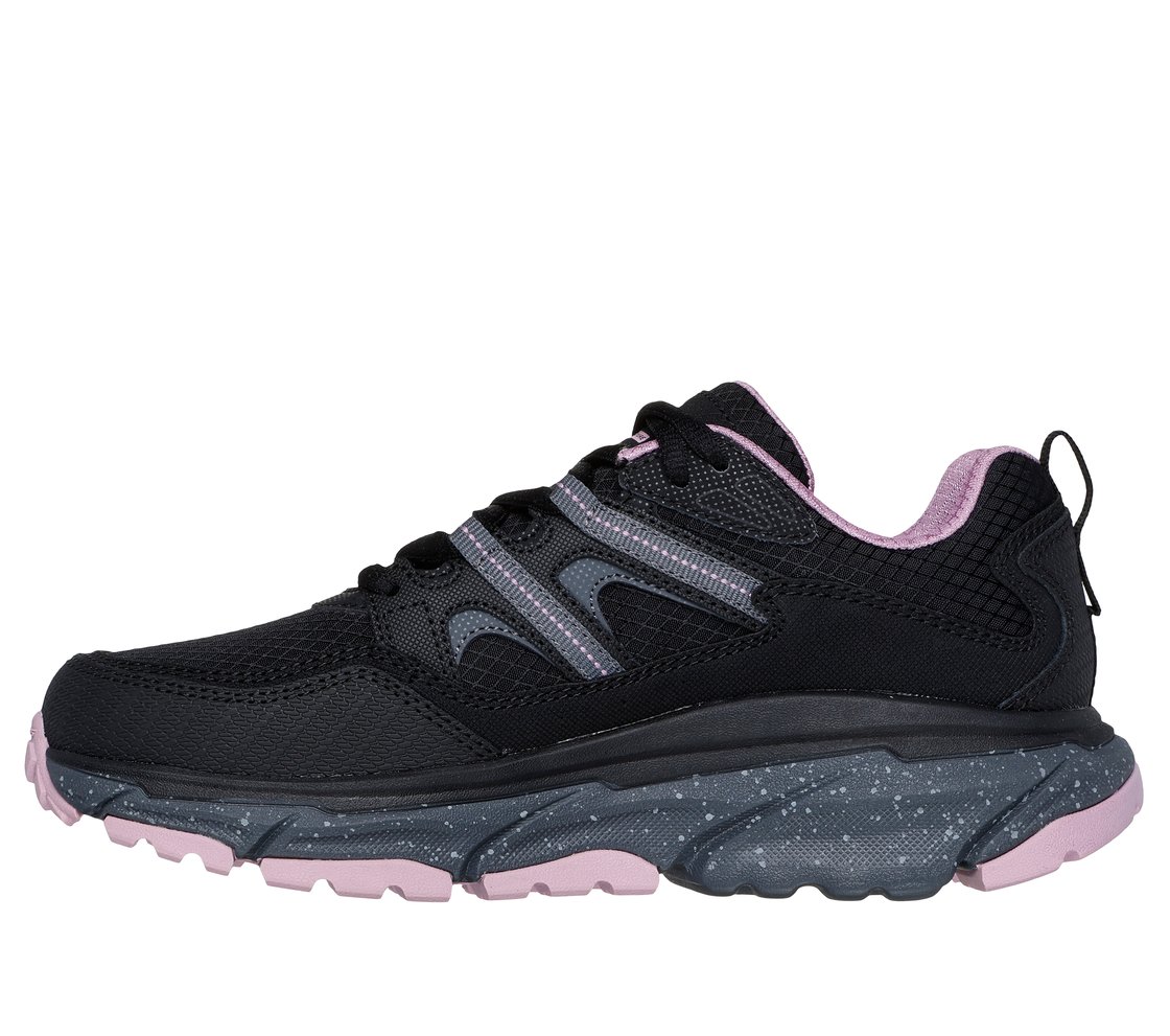 D'LUX JOURNEY, BLACK/CHARCOAL Footwear Left View