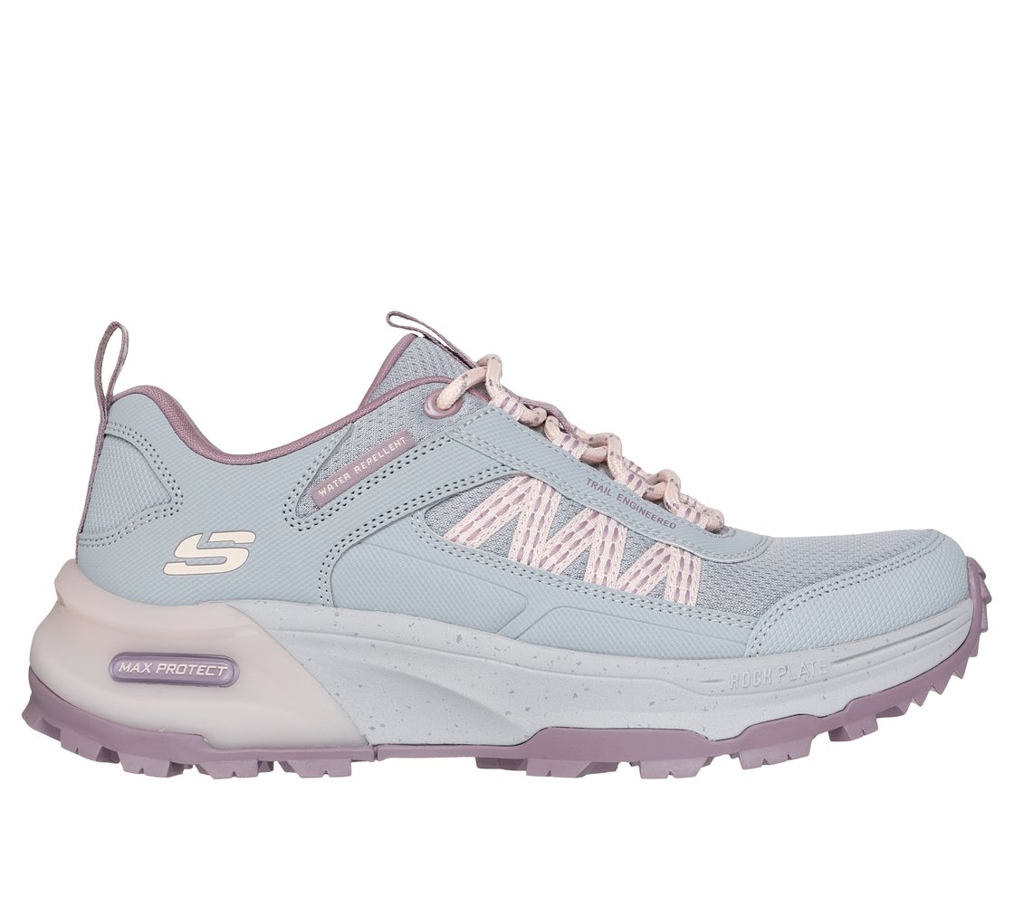 MAX PROTECT LEGACY, GRAY/PINK Footwear Lateral View