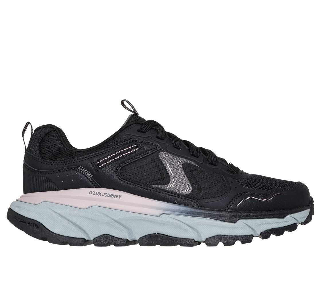 D'LUX JOURNEY, BLACK/ROSE GOLD Footwear Lateral View