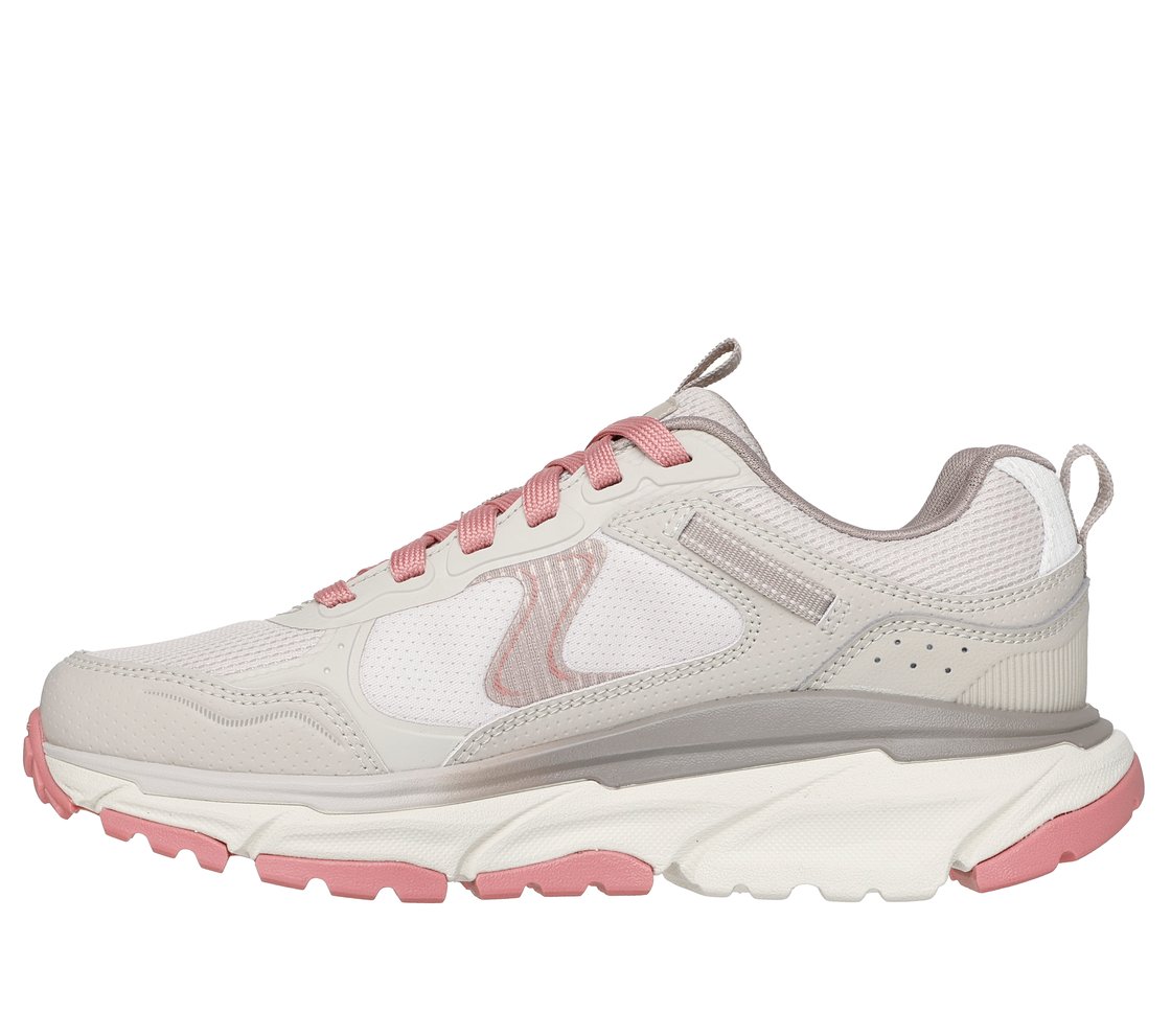 D'LUX JOURNEY, NATURAL/PINK Footwear Left View