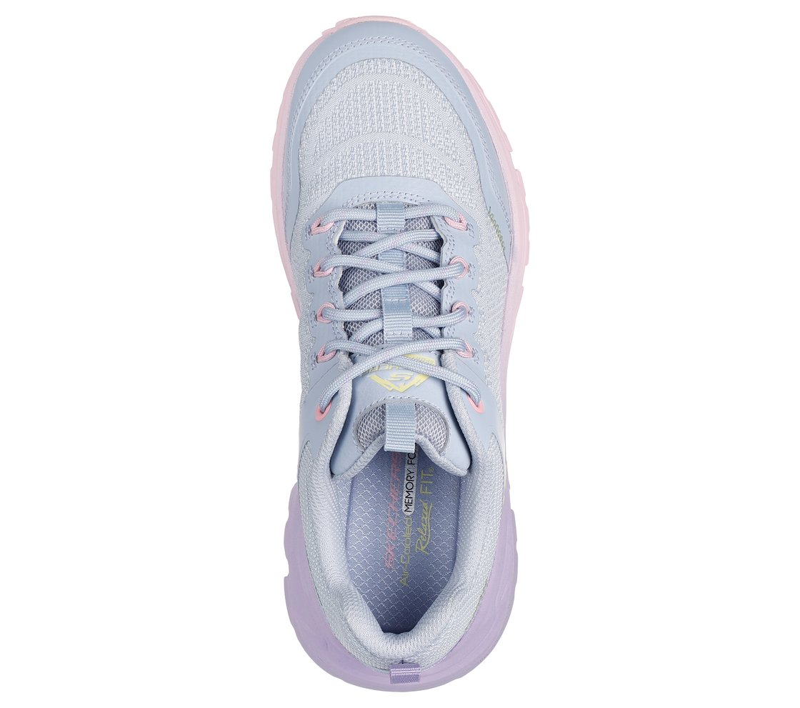 D'LUX JOURNEY, GREY/MULTI Footwear Top View
