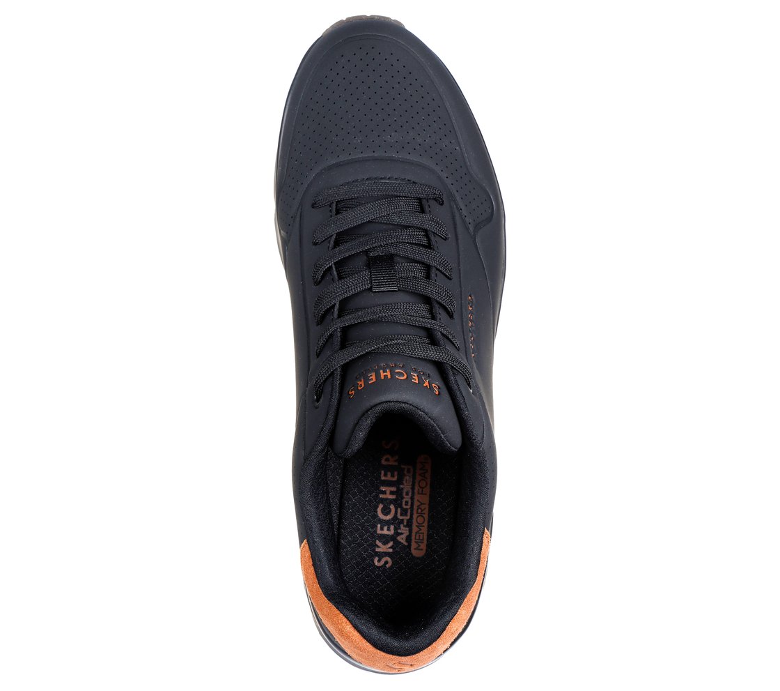 UNO - SUITED ON AIR, BBLACK Footwear Top View