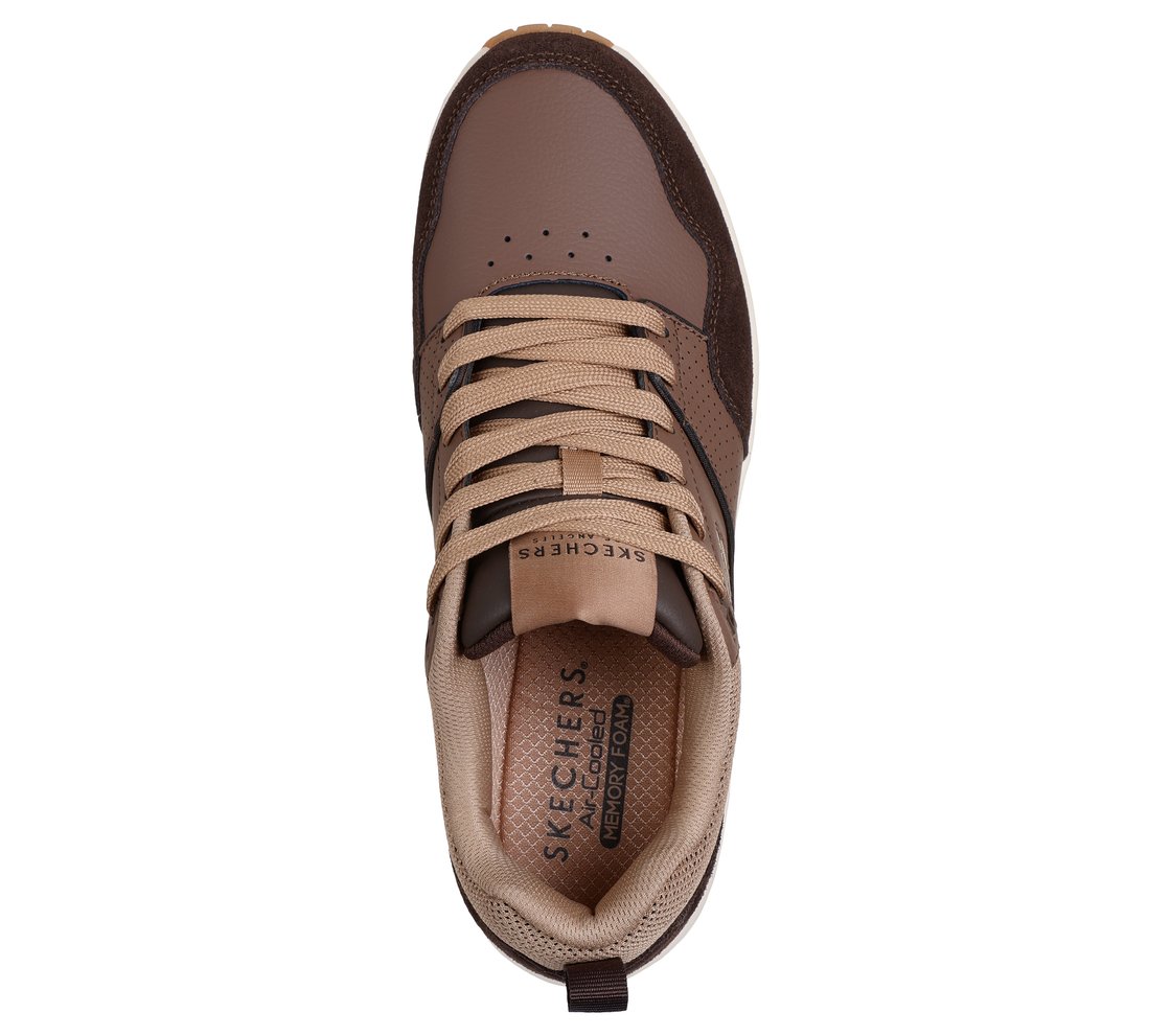 UNO - RETRO ONE, BROWN Footwear Top View