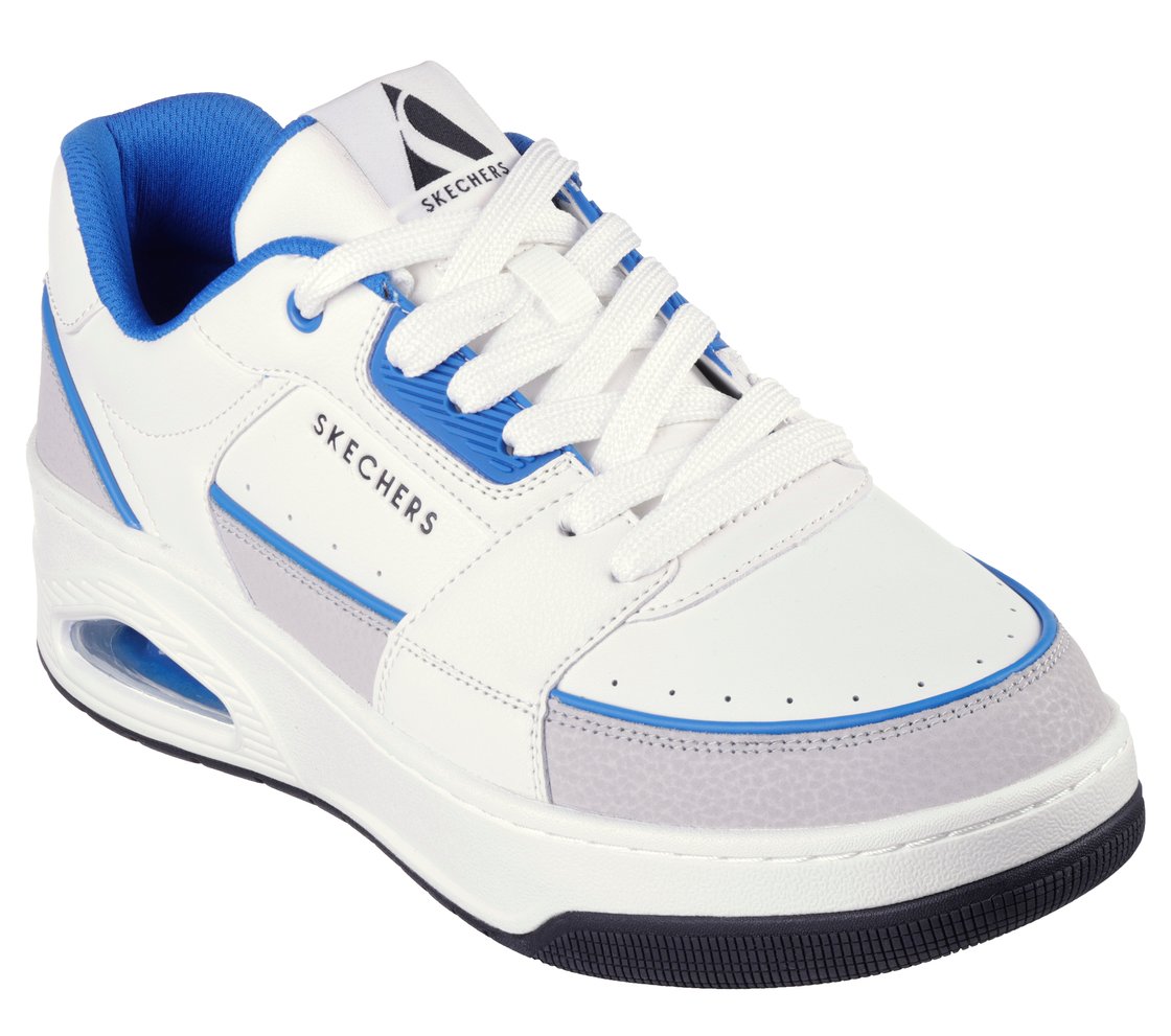 UNO COURT - LOW-POST, WHITE/BLUE