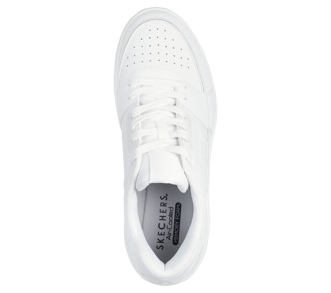 UNO COURT - LOW-POST, WHITE