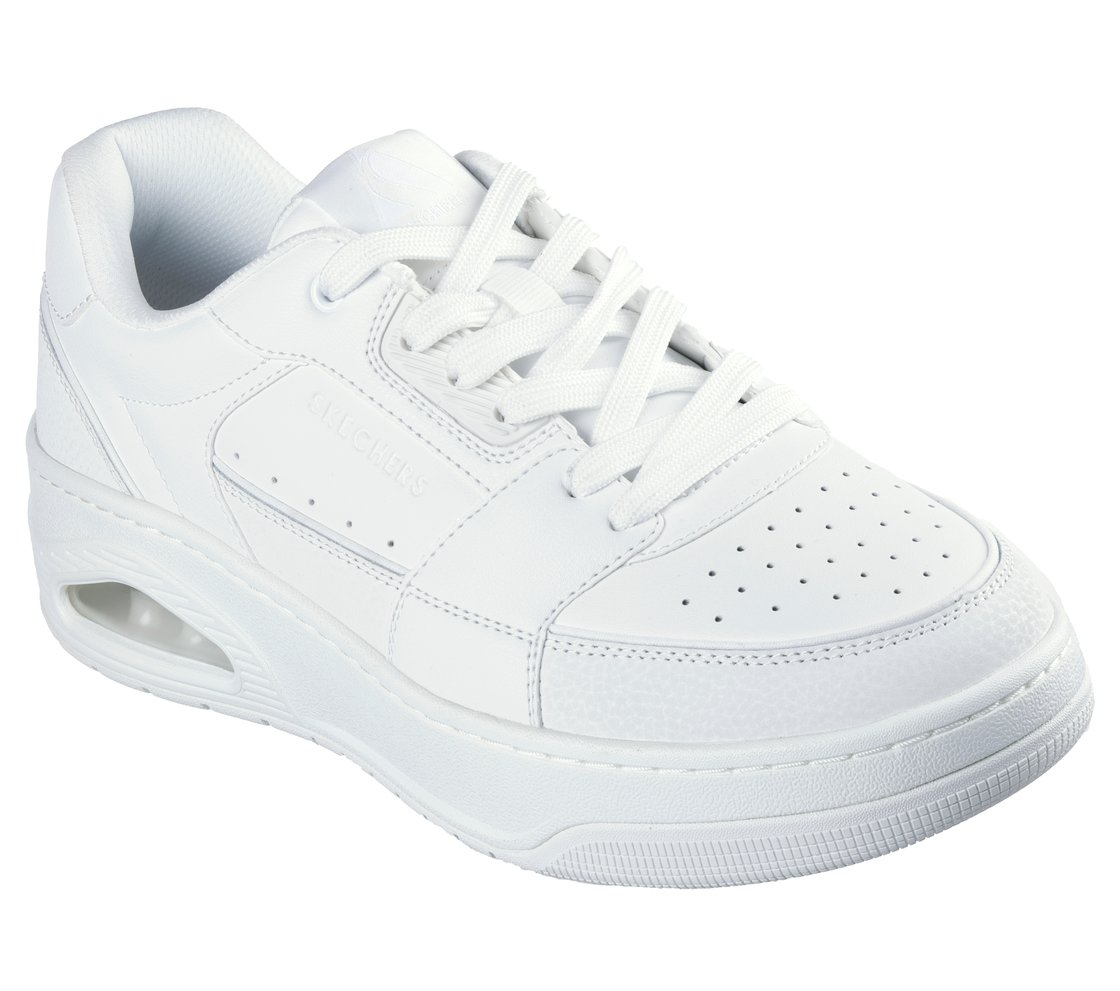 UNO COURT - LOW-POST, WHITE