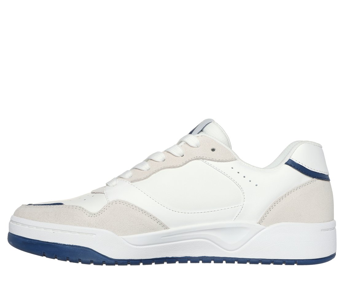 KOOPA - VOLLEY LOW LIFESTYLE, WHITE/NAVY Footwear Left View
