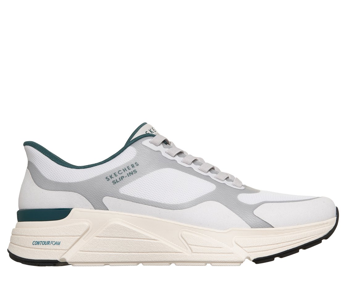 ROVINO LITE, WHITE/GREEN Footwear Lateral View