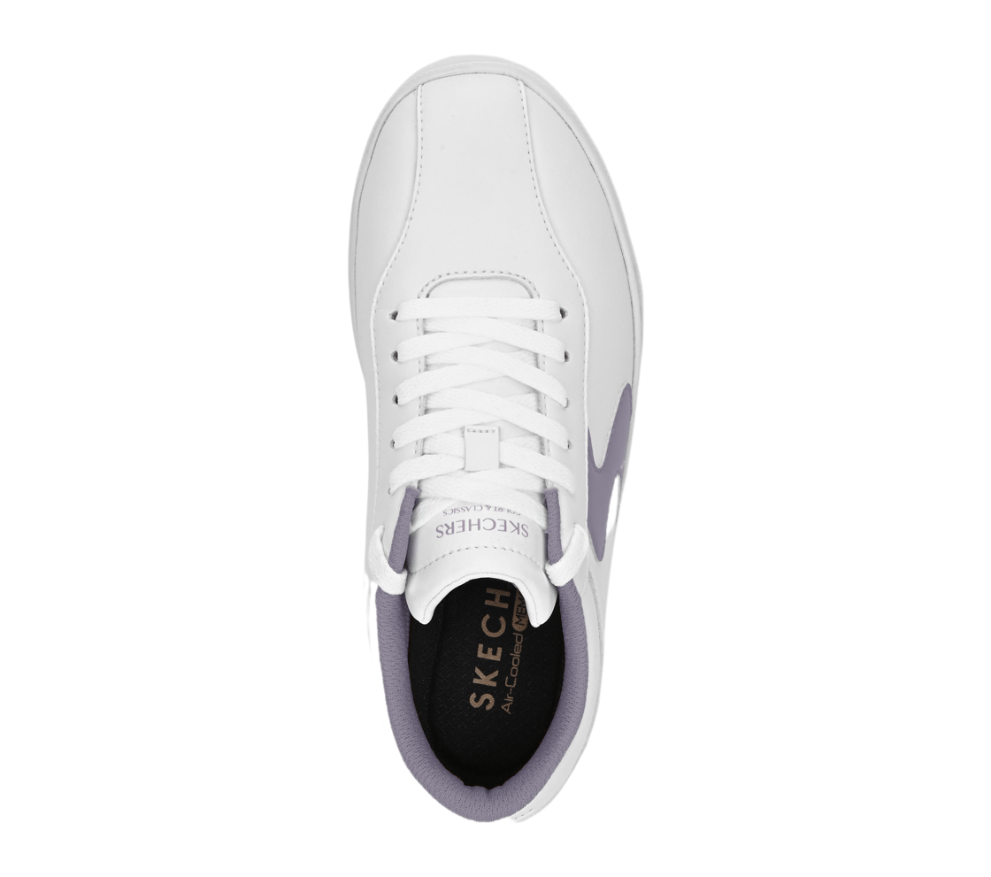 EDEN LX, NATURAL/PURPLE Footwear Top View